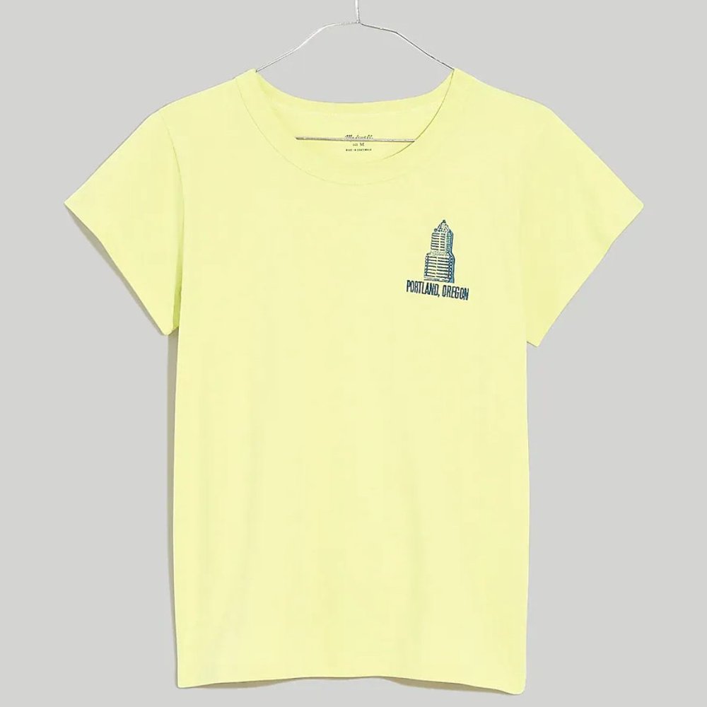 Madewell x Made Some Souvenirs Embroidered Perfect Vintage Size XL